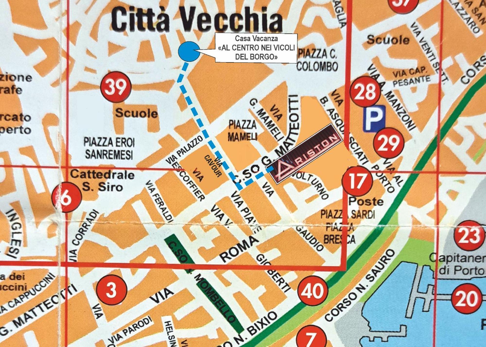 Ferienwohnung In Centro Citta, Nei Vicoli Del Borgo Sanremo Exterior foto